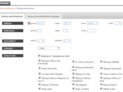 interfaccia prenota xnotta portal 